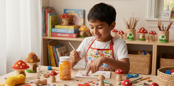 Mushroom Crafts, Games and Activities for Curious Kids